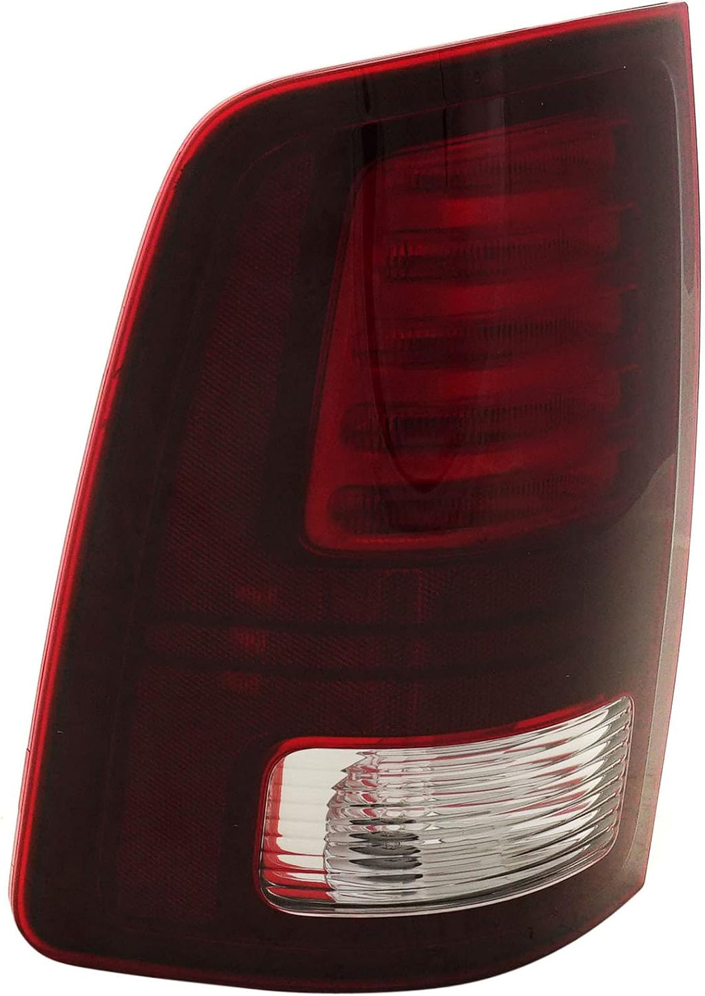 Tail Light with Clear & Red Lens Black Interior LED Driver Side F81161