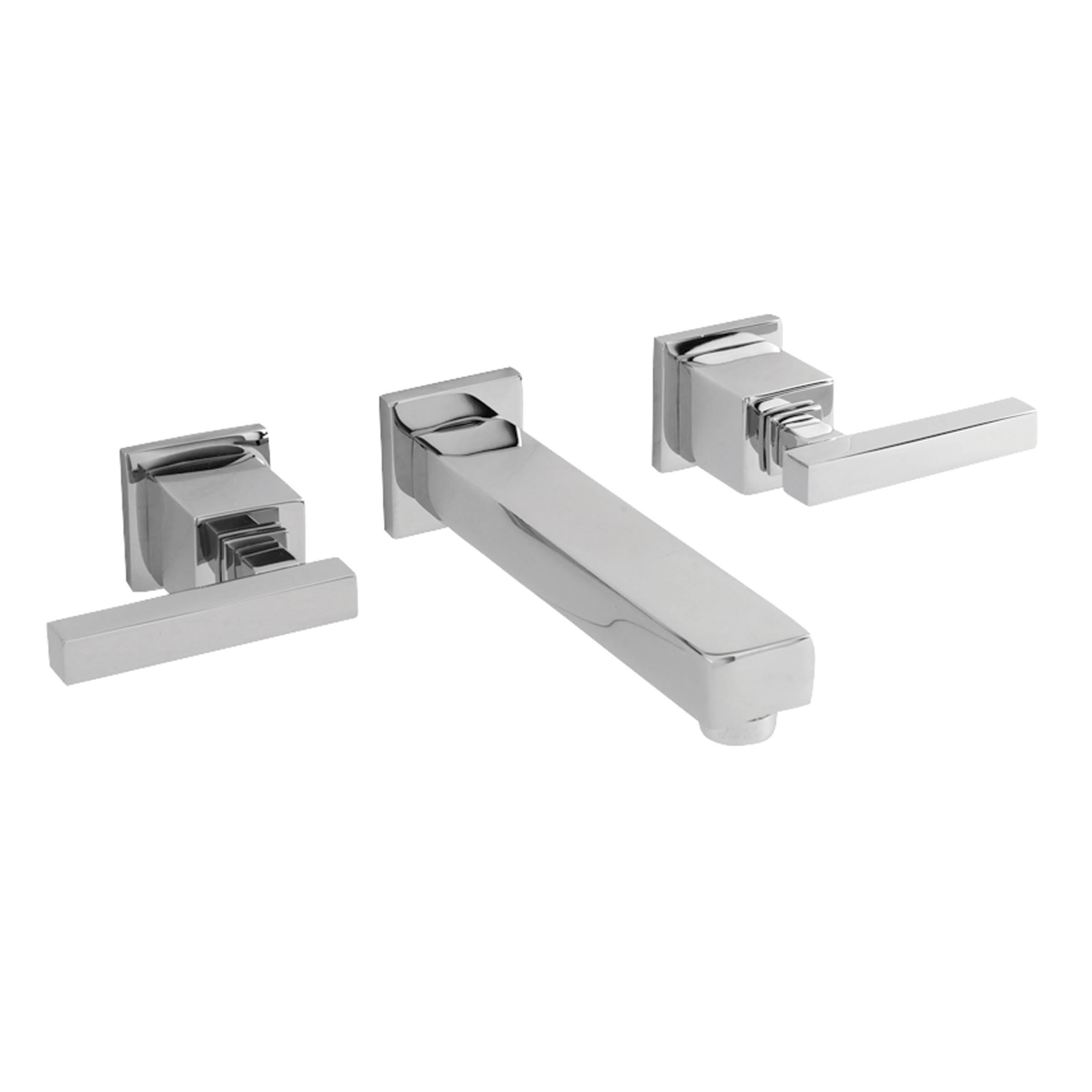 Weathered Brass Wall Mount Lavatory Faucet G63659