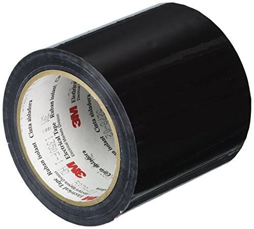 Black Electrical Tape, 4x22 Width x 72yd Length (1 Roll) V374638