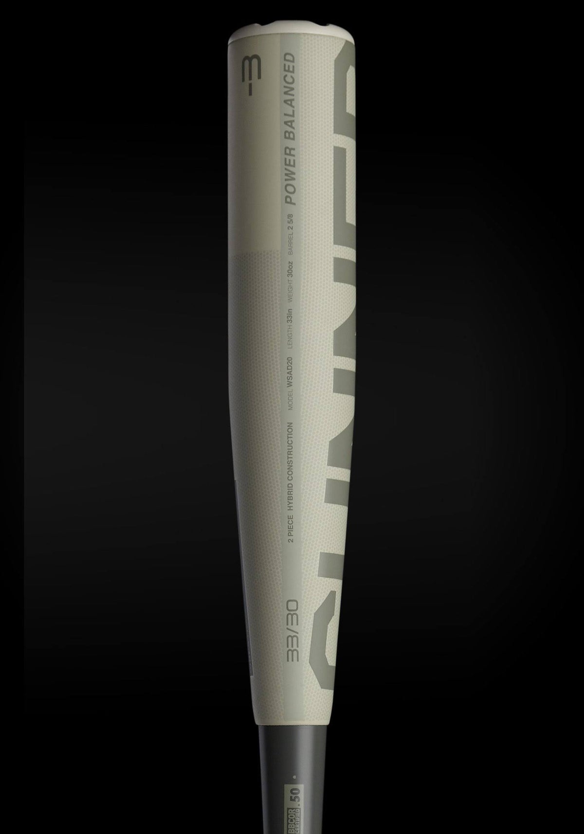 34 in. 31 oz. Drop 3 Metal Baseball Bat W7746