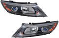 Pair of Headlights Compatible with Kia Optima 2014-2015 L8939