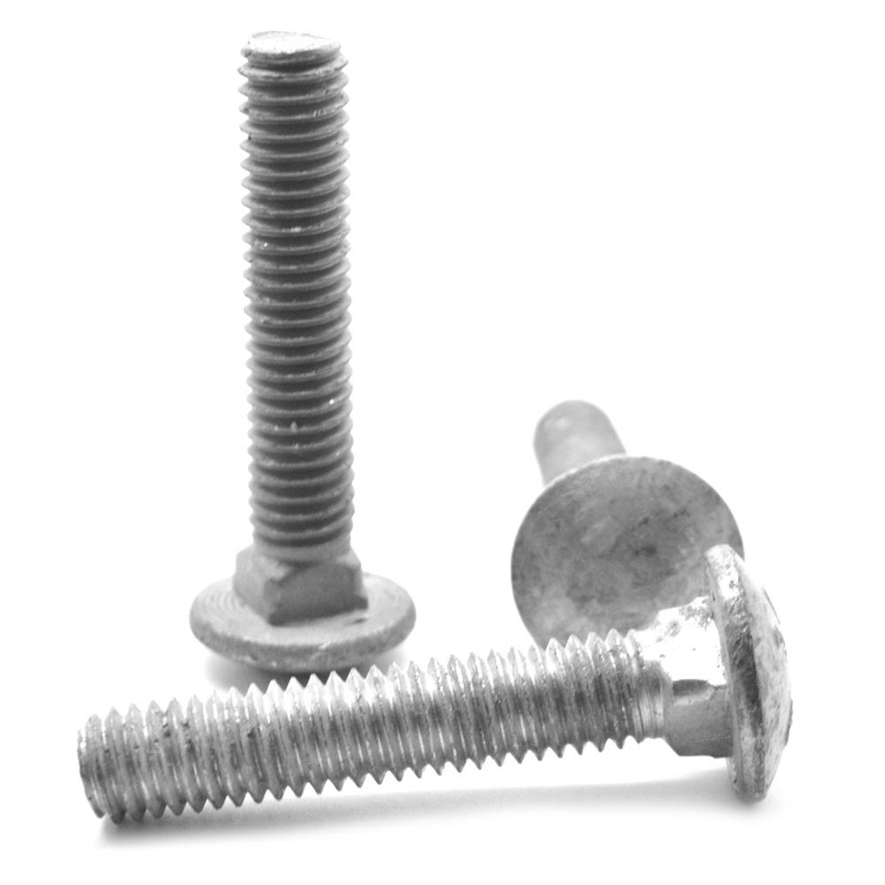 5/8x22-11 x 8x226x22THD Coarse Thread A307 Grade A Carriage Bolt Low Carbon Steel Hot Dip Galvanized E74467