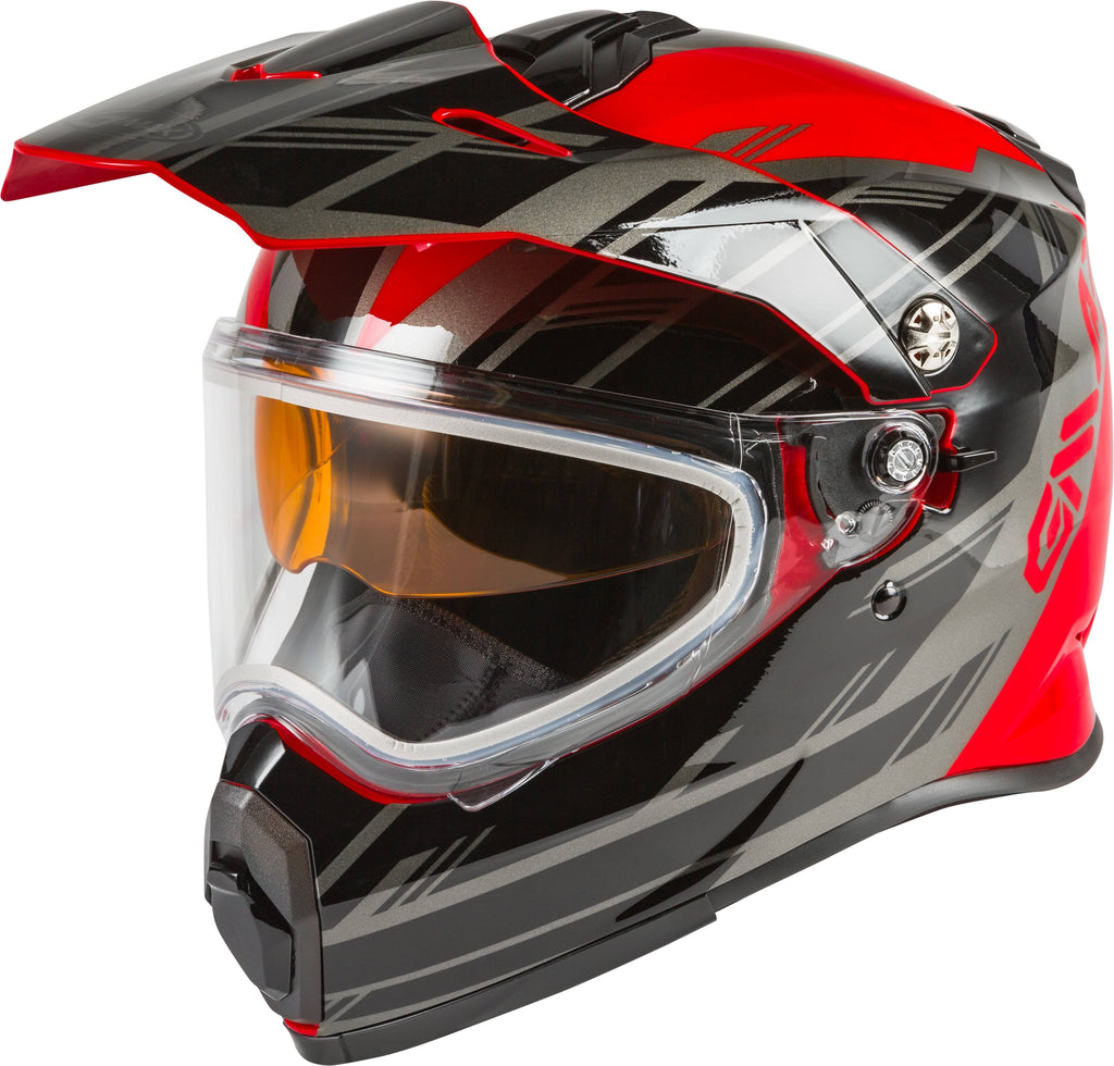 Red/Black/Silver Large Snow Helmet Q190160