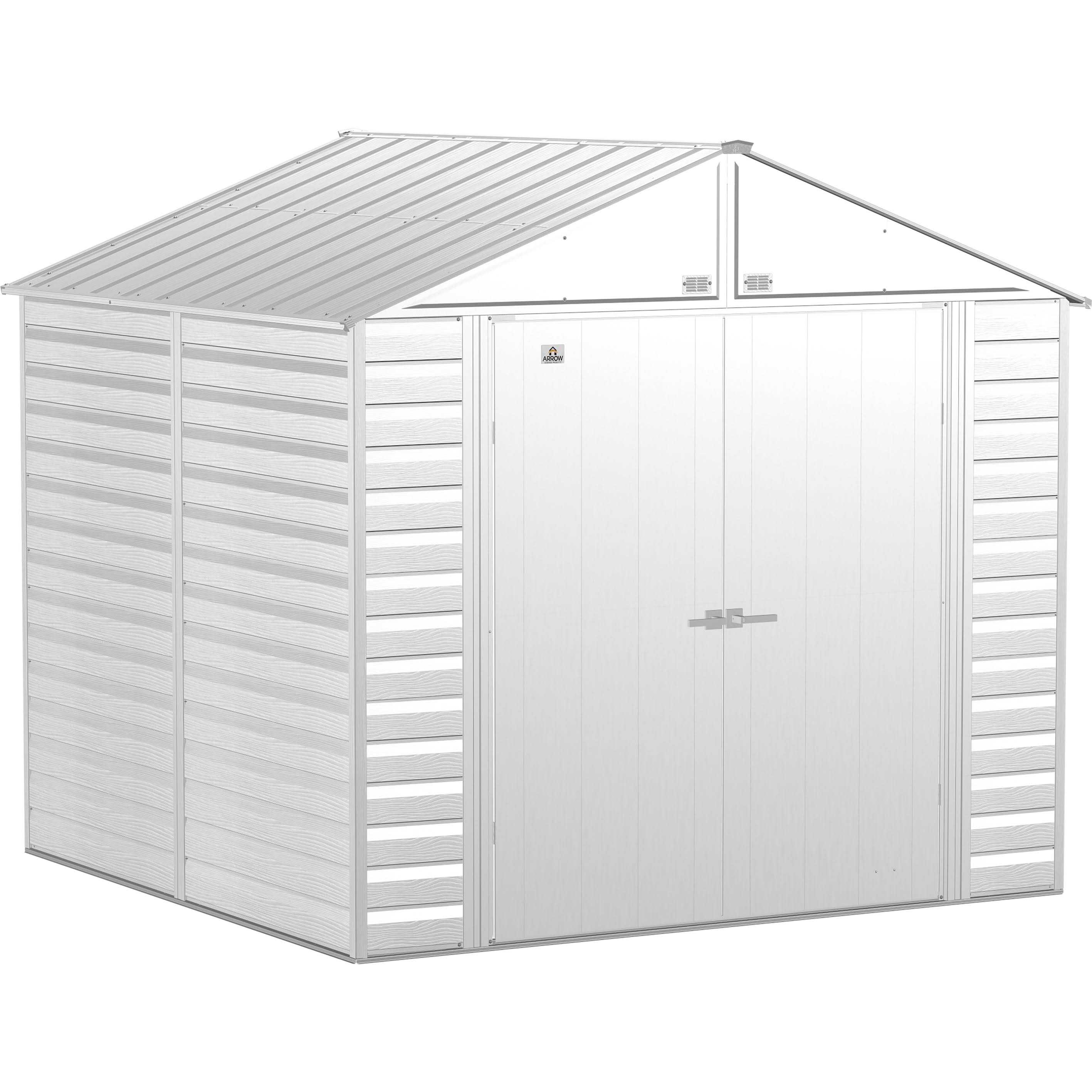 8x8 Steel Storage Shed Z46443