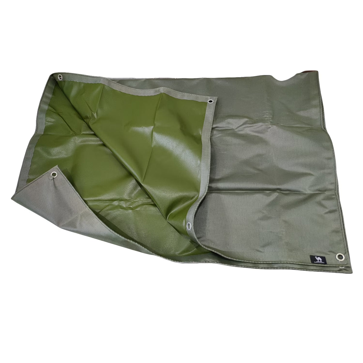 Canvas Tarp with Rustproof Grommets Multipurpose Tarpaulin Cover Q58445