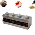 4 Pots Electric Sauce Warmer Stainless Steel J683151