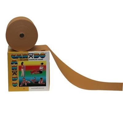 Latex Free Exercise Band - 100 Yard 2 x 50 Yard Rolls - Yellow U637895