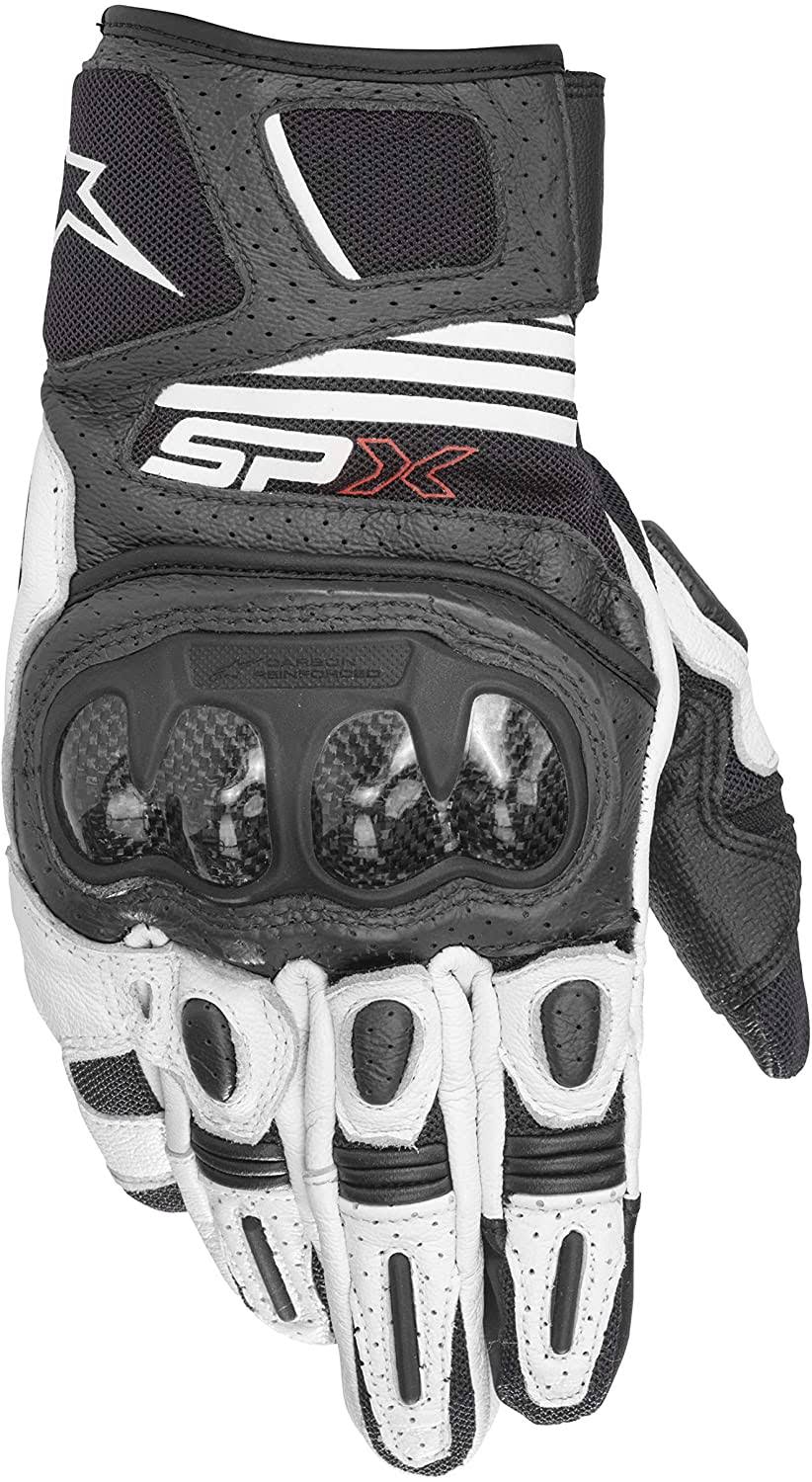 Black White Carbon Gloves M23102