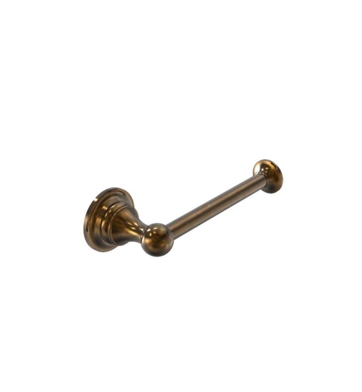 Satin Black Wall Mount Toilet Paper Holder F86559