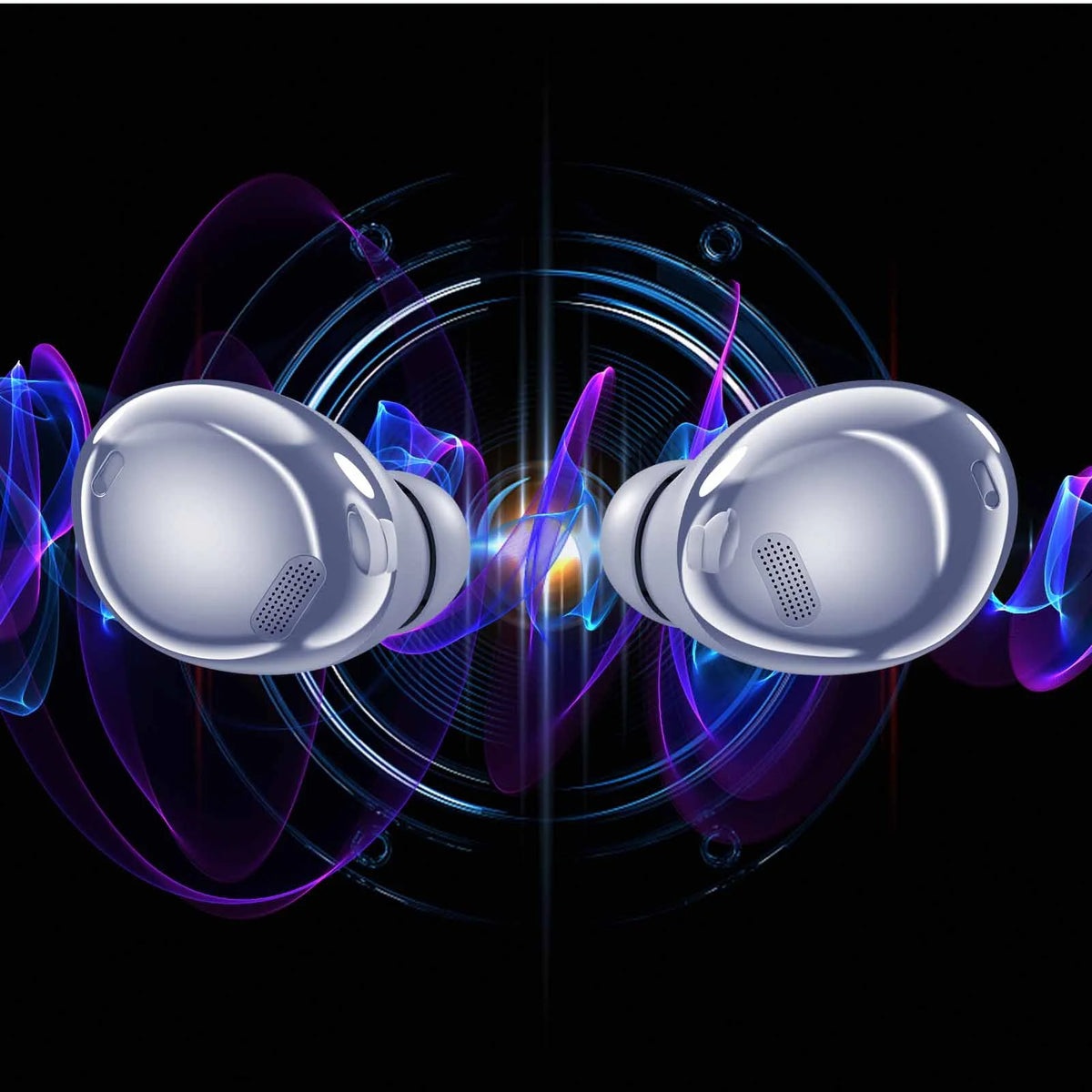 Purple True Wireless Earbuds with Active Noise Cancelling Y90764