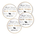 Set of Four Canape Plates N311752