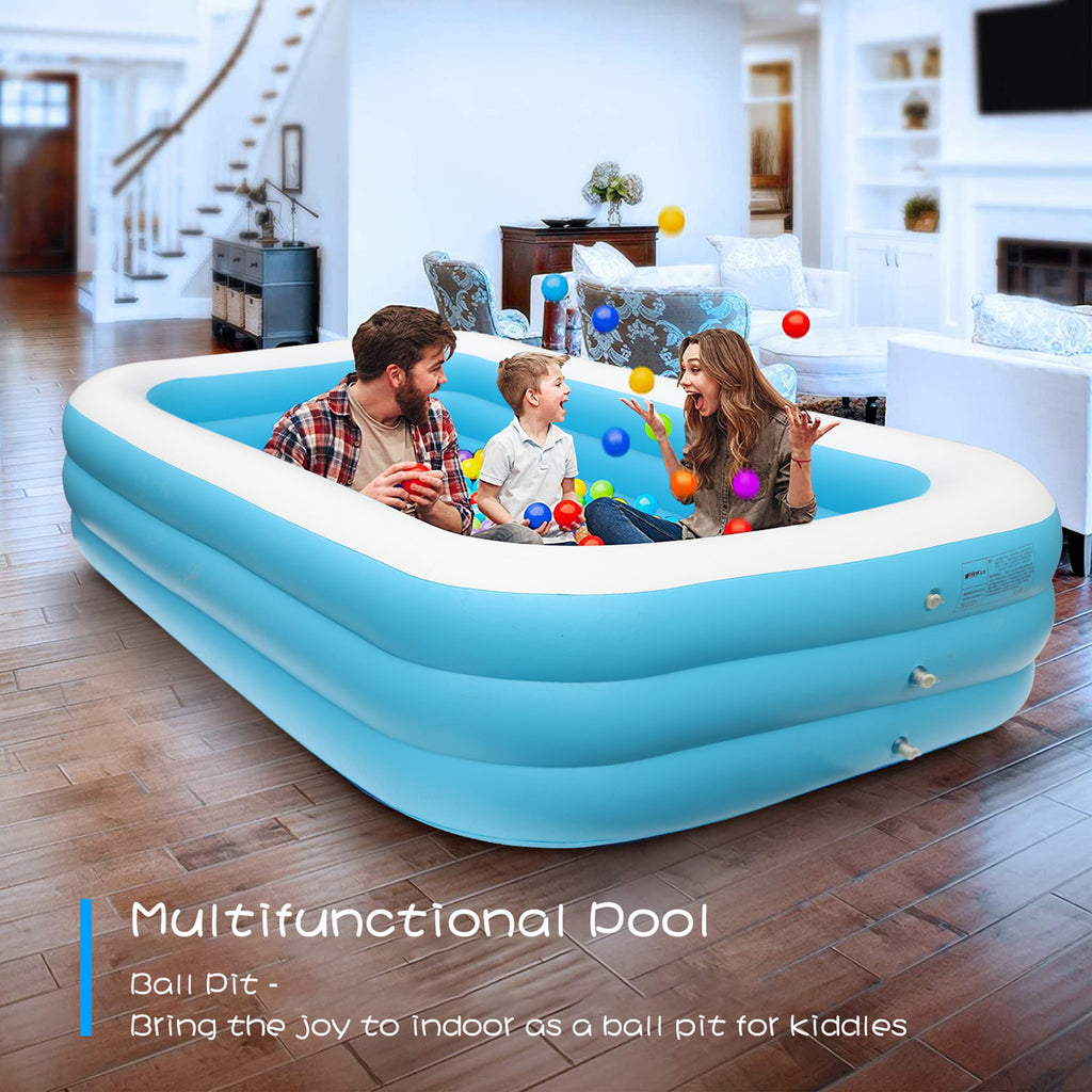 Inflatable Swimming Pool, 120 X 72 X 23 inches O2421