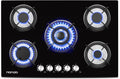 5 Burners Built in Gas Cooktop with Cast Iron Grate J435