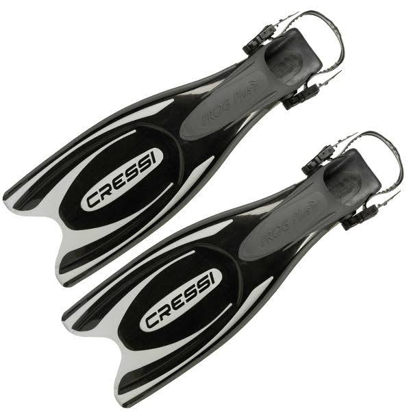 Frog Plus Fins Black L-XL N37363