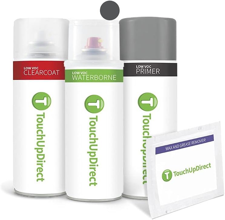 Iridium Metallic Touch Up Paint Aerosol Pack of 2 U7035