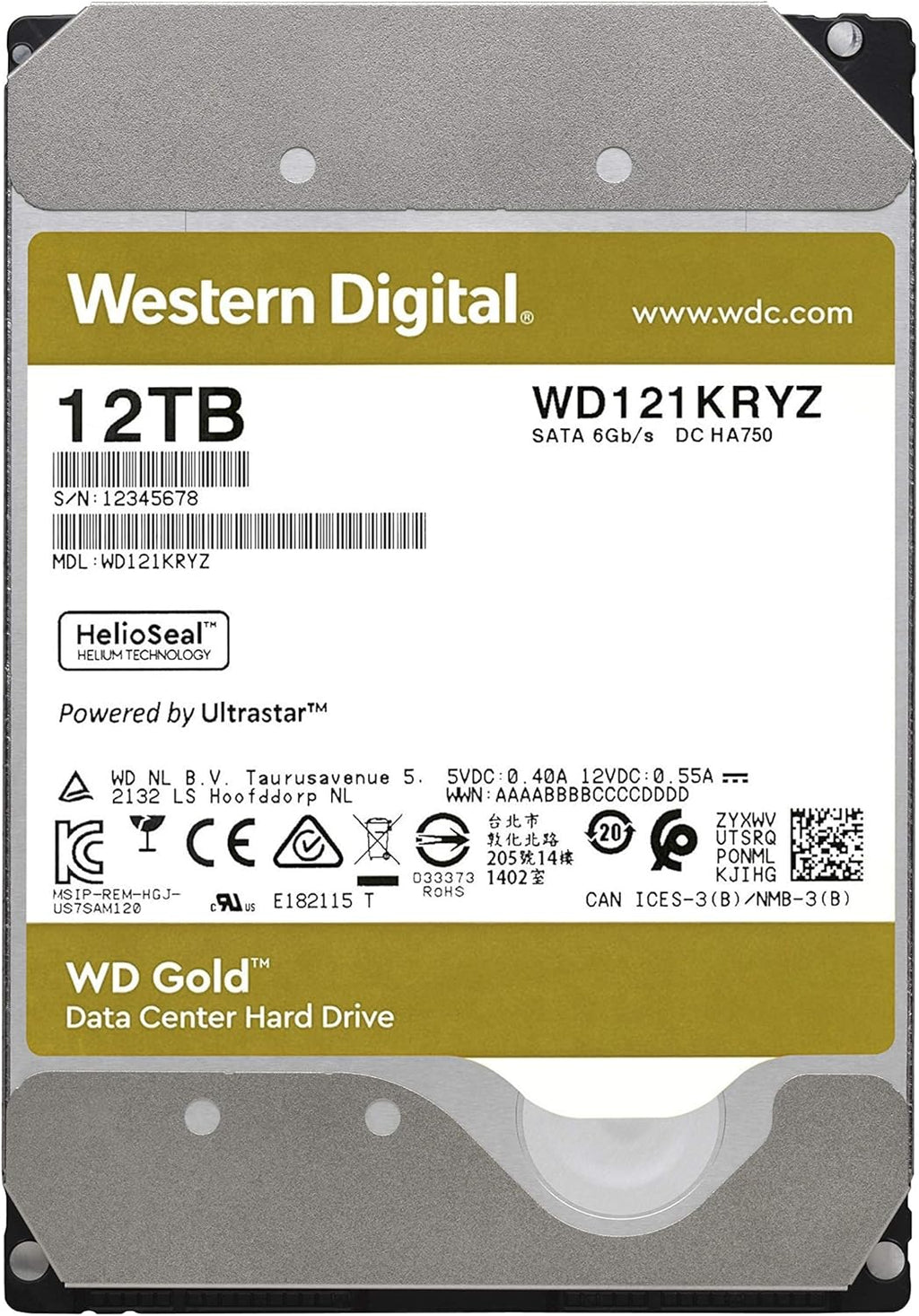 14TB Enterprise Class Internal Hard Drive SATA 6 Gb/s 7200 RPM 512 MB Cache 3.5 Y4699