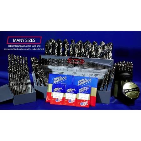 63/64 Cobalt Steel Taper Length Drill Bit K37398