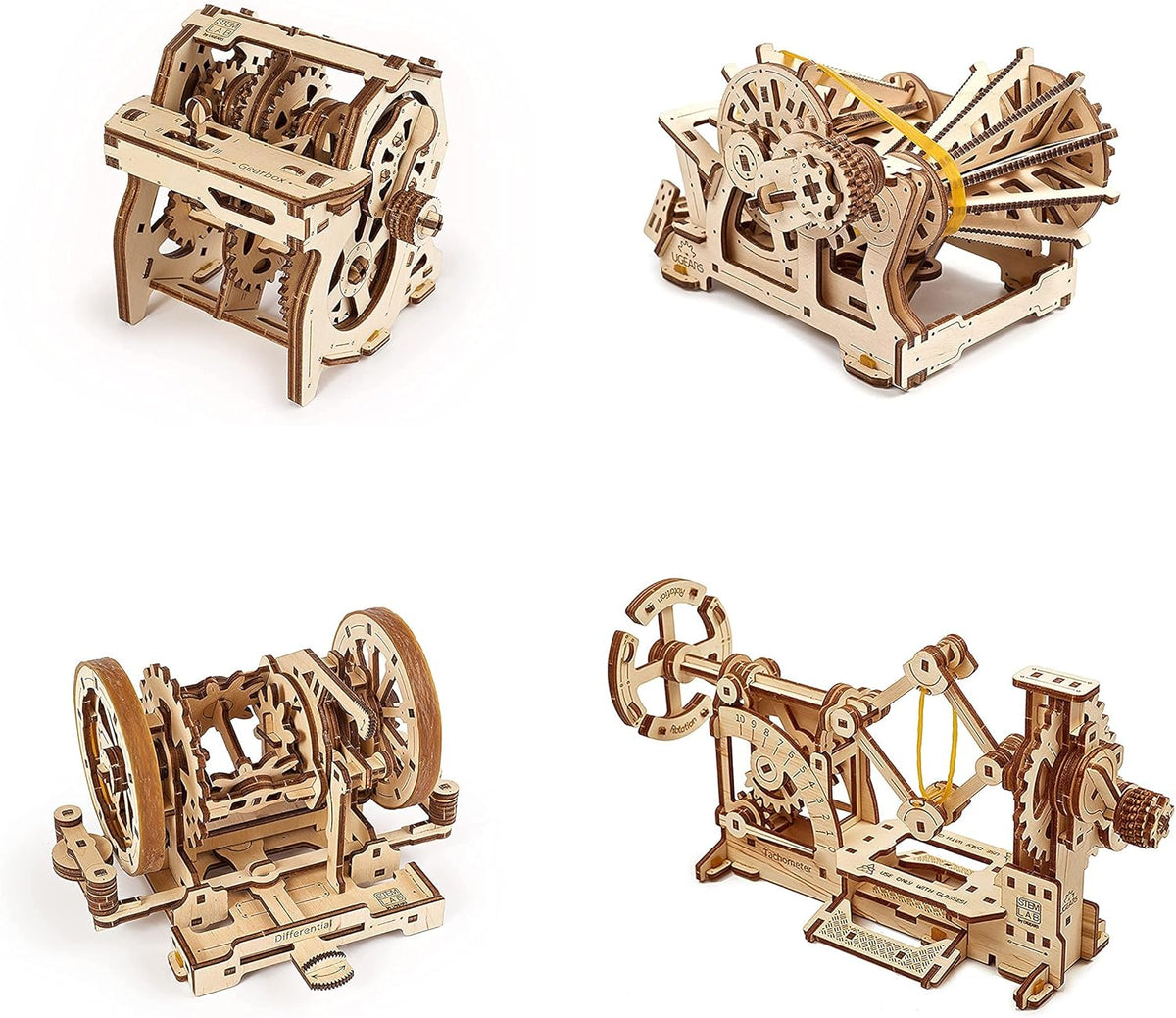 Set of 4 STEM LAB 3D Puzzles C995527