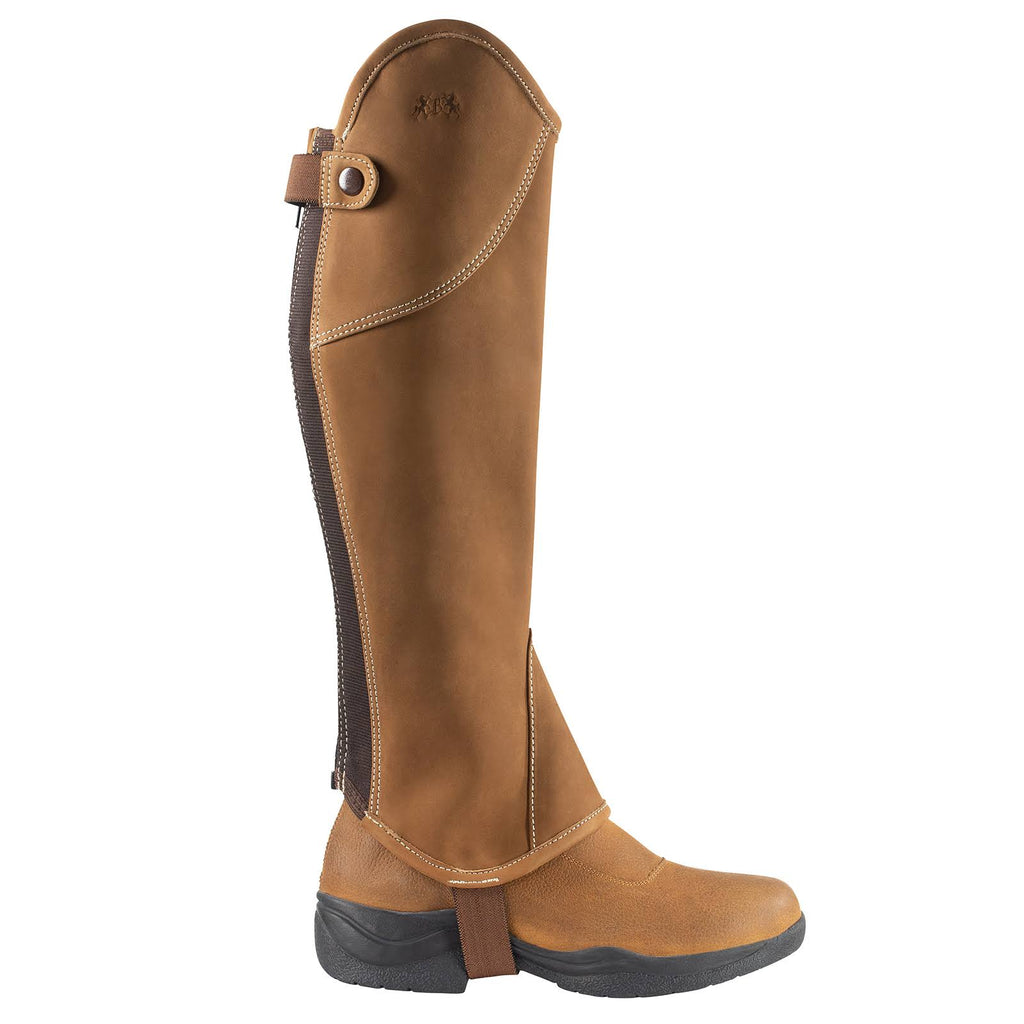 Brown Leather Half Chaps M47986