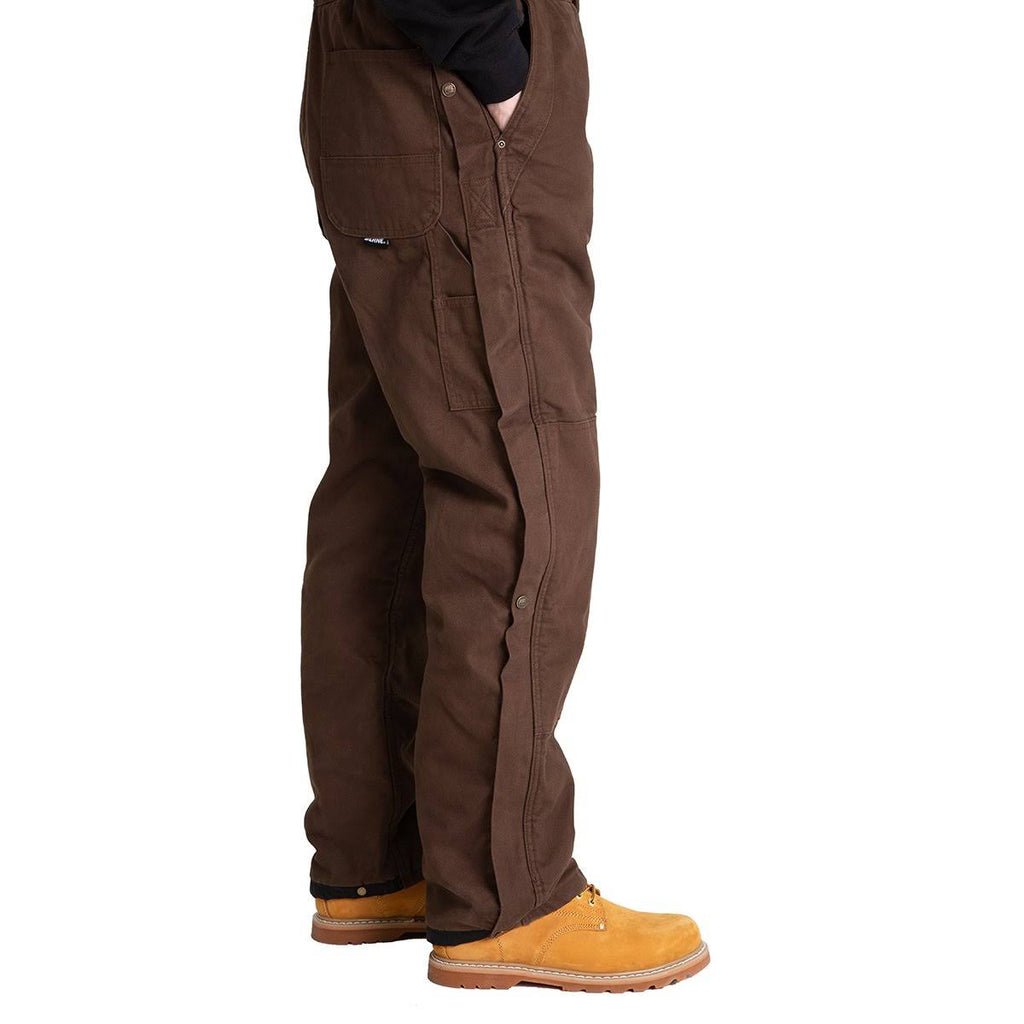 Regular Washed Insulated Bib Overall Black - 3XL D931378