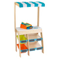 Wooden Grocery Store Market with Storage & Chalkboard P16258