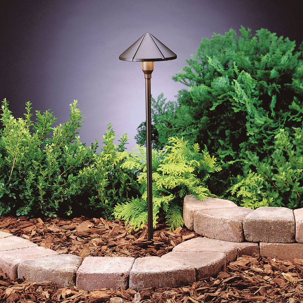 Textured Architectural Bronze LED Path Light X750811