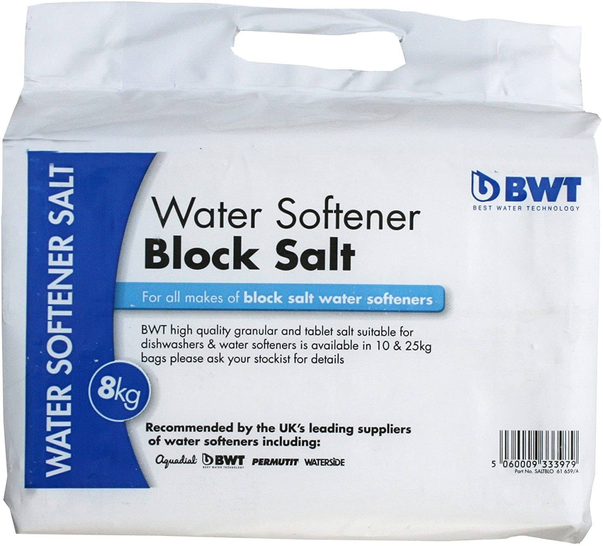 8 kg Set of 2 Pieces Water Softener Block Salt D4688