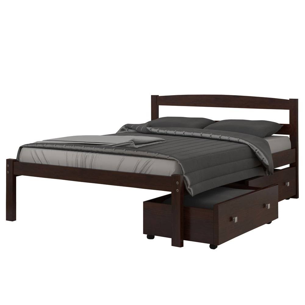Full Bed with Storage Drawers W318908