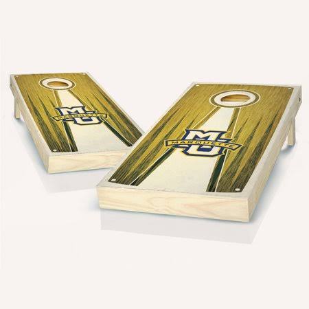 Stained Pyramid Cornhole Board Set 2x4 (24 inch x 48 inch) with Carry Case Z5934