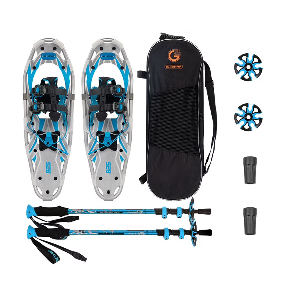 Aluminum Alloy AntiSlip Adjustable Snowshoes P635