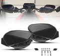 Black Plastic Hand Guards Wind Deflector Kit 2PCS Z20144