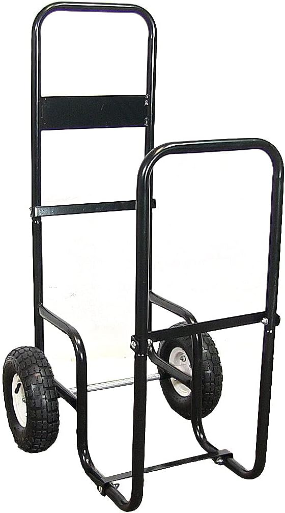 Firewood Log Cart Carrier with Heavy Duty Waterproof Cover B380190