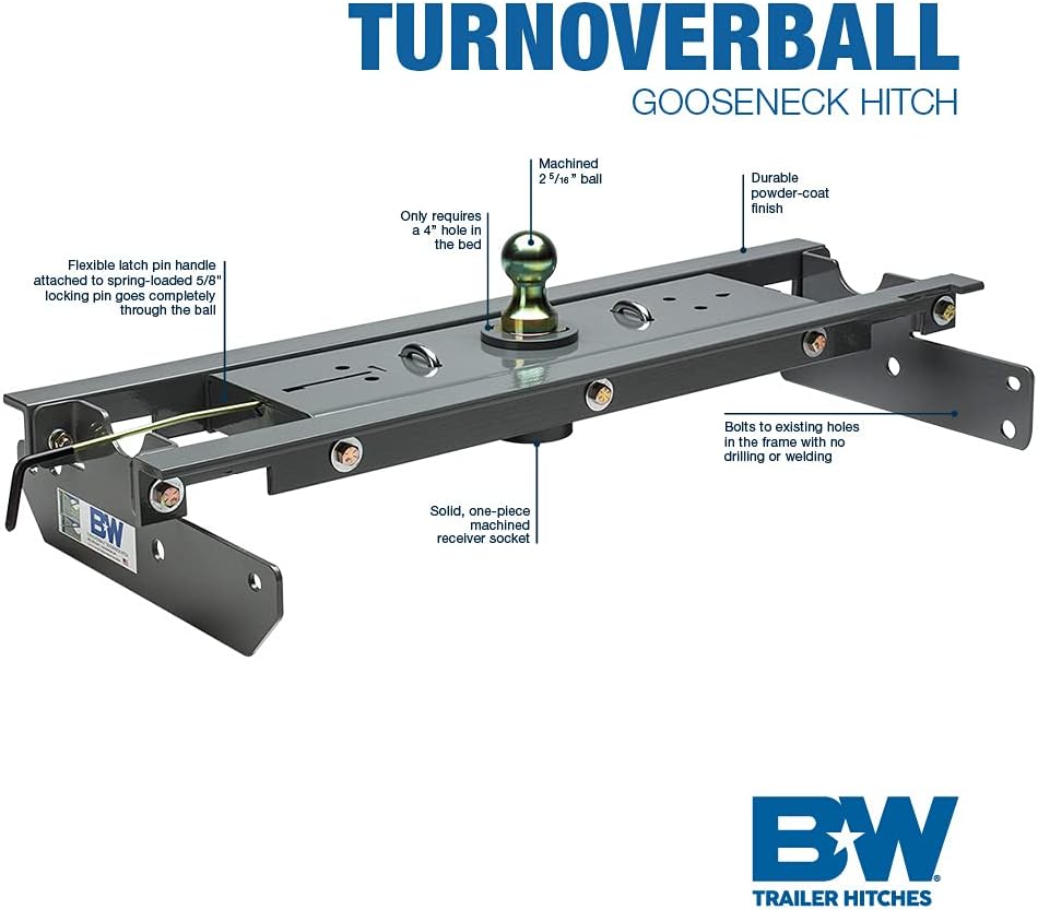 Turnoverball Gooseneck Hitch P717358