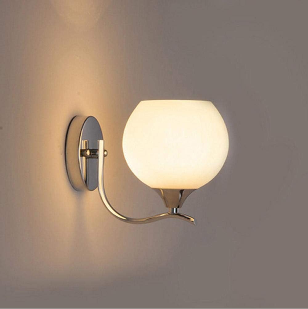 Cylindrical Glass Ball Wall Lamp E27 Wall Light S437393