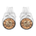 Champagne Diamond Stud Earrings A704710