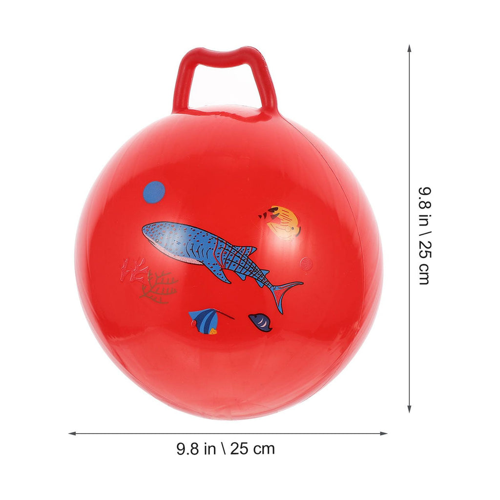 3Pcs Inflatable Hopper Balls with Handle D46497