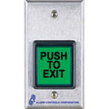Green Illuminated Pushbutton Switch W8554