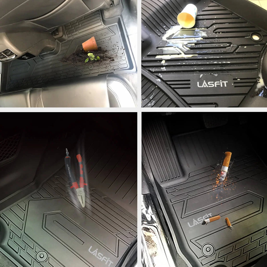 Black TPE All Weather Car Mats for Chevrolet Equinox D3680