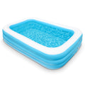 Inflatable Swimming Pool, 120 X 72 X 23 inches O2421