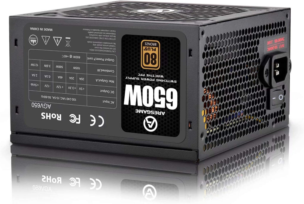 650W 80+ Bronze Certified Power Supply Pack of 2 B146628
