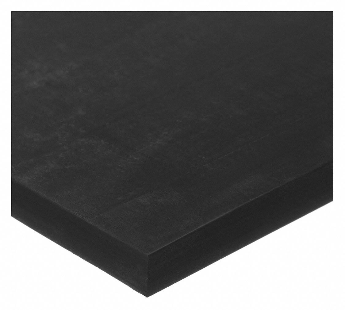 Black Buna-N Rubber Sheet E639