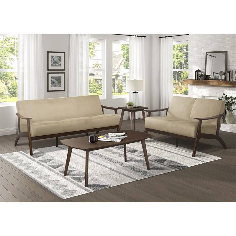 Light Brown Loveseat O5617