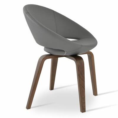 Red Wide Barrel Chair A4085