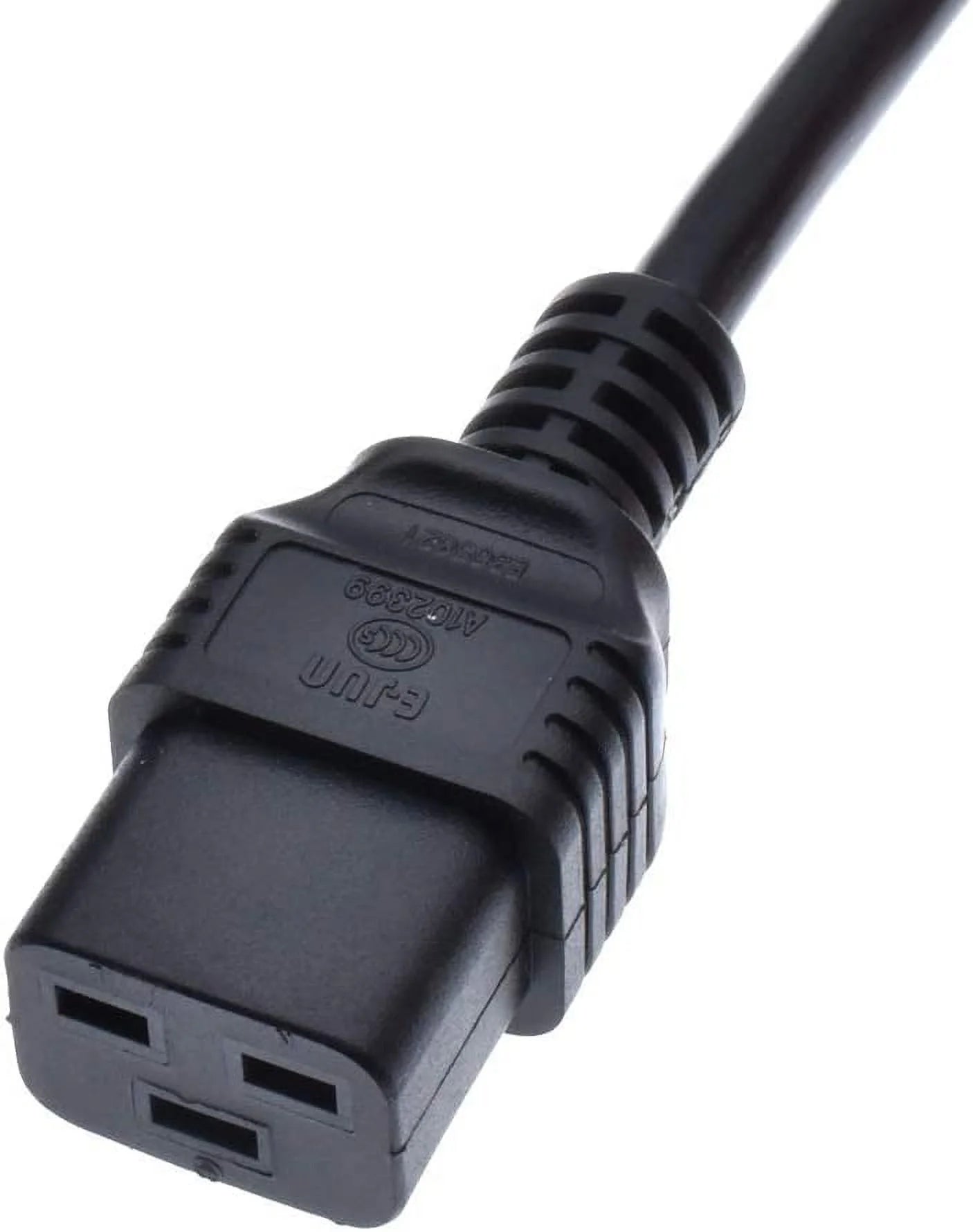 NEMA 6-15P to IEC C19 Power Extension Cord, 6ft M35992