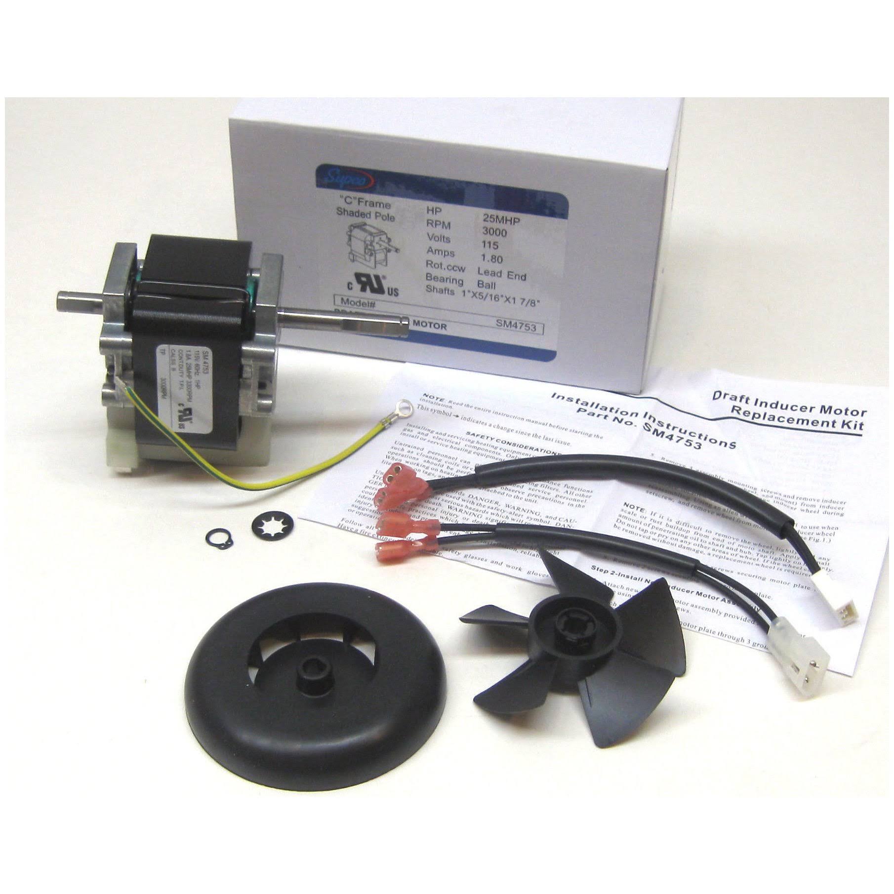Draft Inducer Furnace Blower Motor C956194