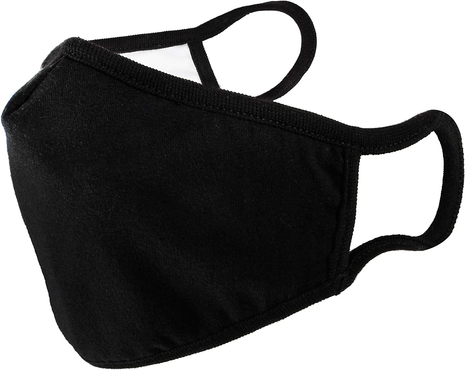 3-Ply Washable Reusable Cloth Face Mask with Nose Wire 6 Pack D96756