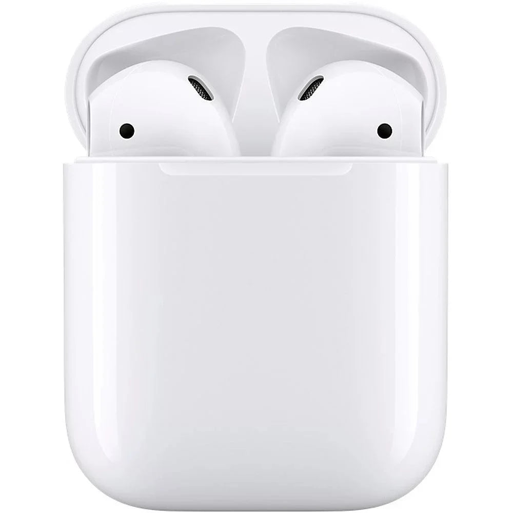 White Wireless Earbuds with Charging Case V365