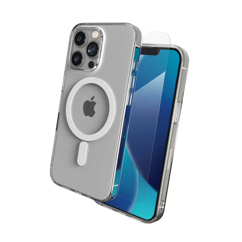 Clear Case + Screen Protector Bundle for iPhone Pro 14 K613