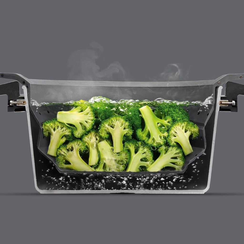Stock Pot with Lid & Silicone Insert A51680