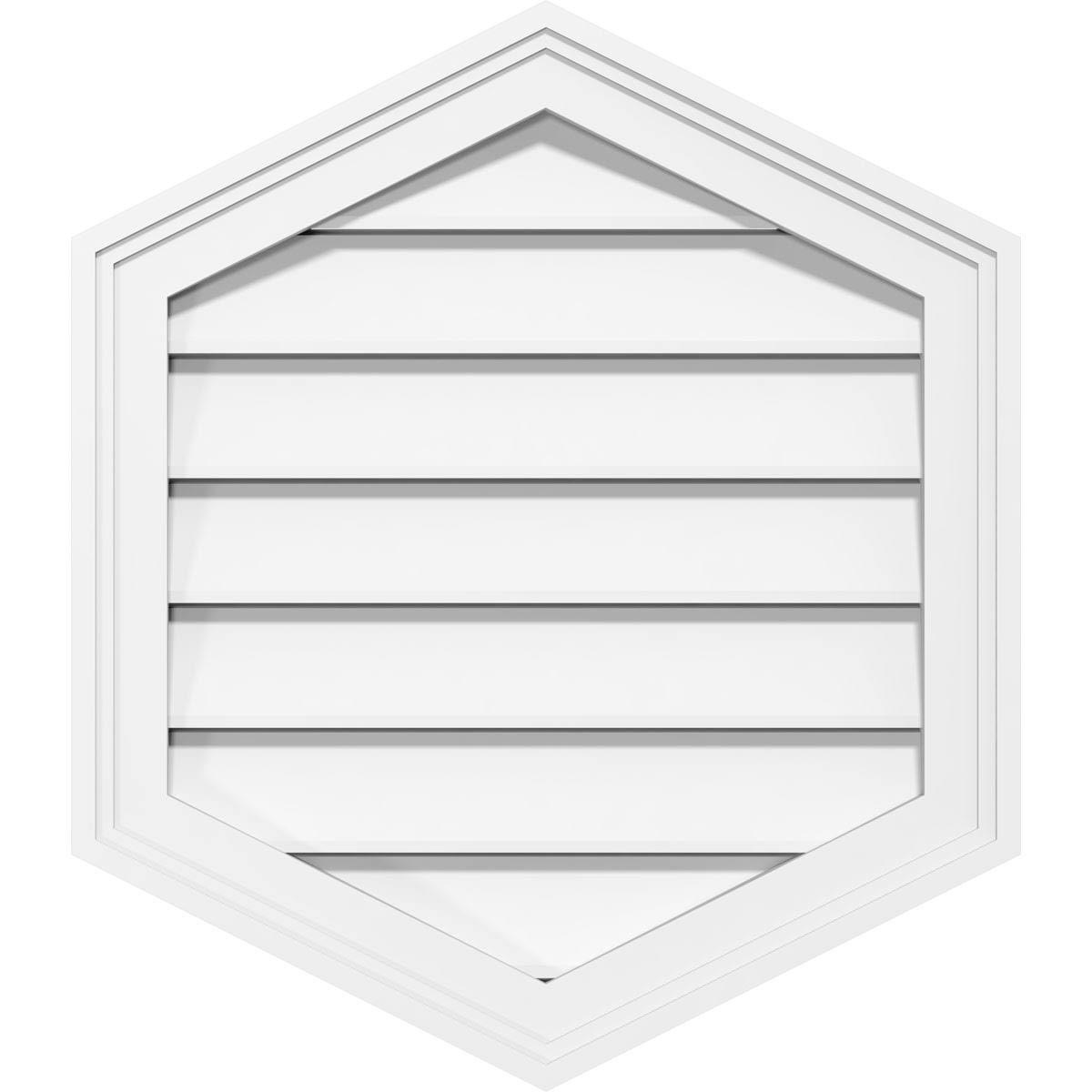 PVC Gable Vent 14/12 Pitch K52285
